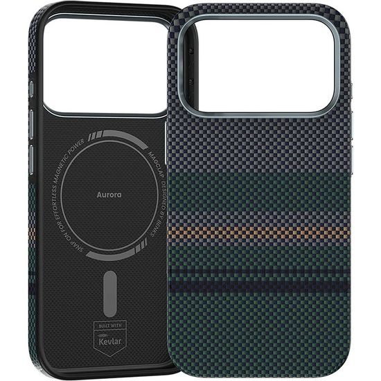 Benks Magnetic Armor Pro Aurora Kevlar tok, iPhone 17 Pro / 18 Pro
