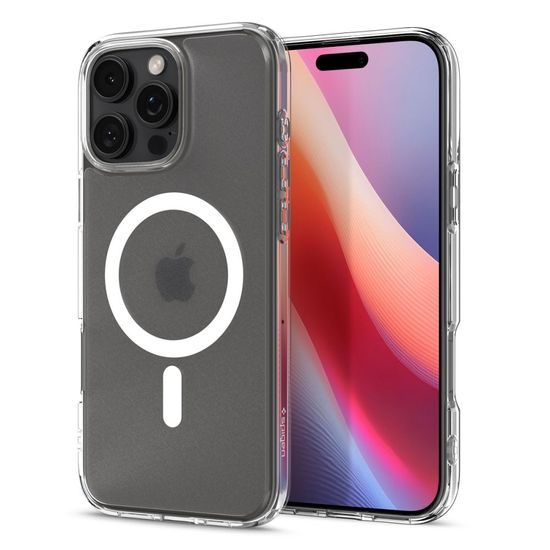 Spigen Ultra Hybrid Mag, MagSafe, iPhone 16 Pro Max, frost clear