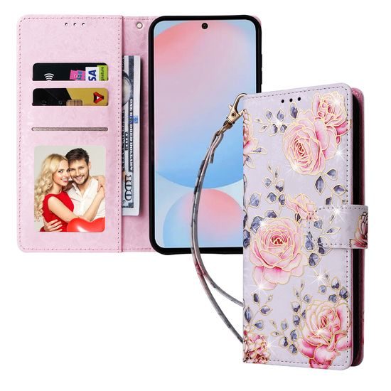 Θήκη Magnet, Samsung Galaxy A56, ροζ