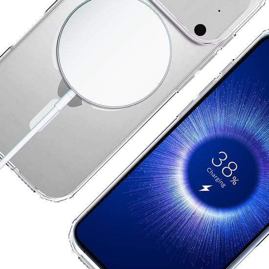 iPhone 17 Pro / iPhone 18 Pro vāciņš – 3mk Armor MagCase caurspīdīgs
