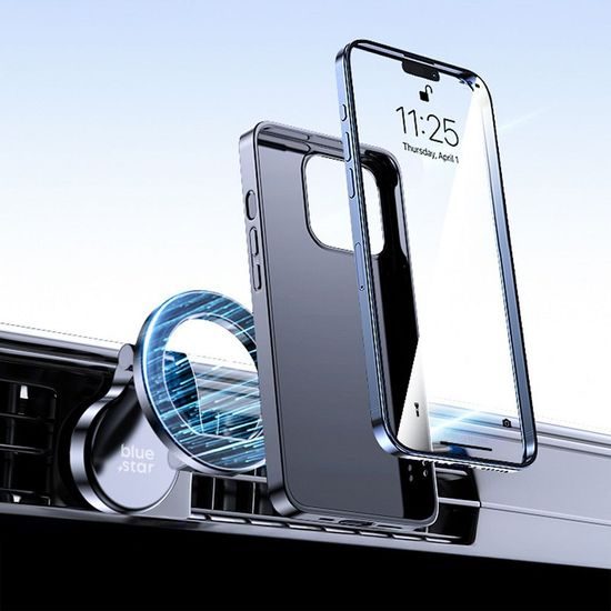 BlueStar Suport auto magnetic MagSafe, negru