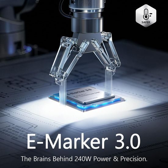 Lisen Καλώδιο Δεδομένων USB-C - USB-C, 240W, 2 m, 2 τεμάχια, μπλε