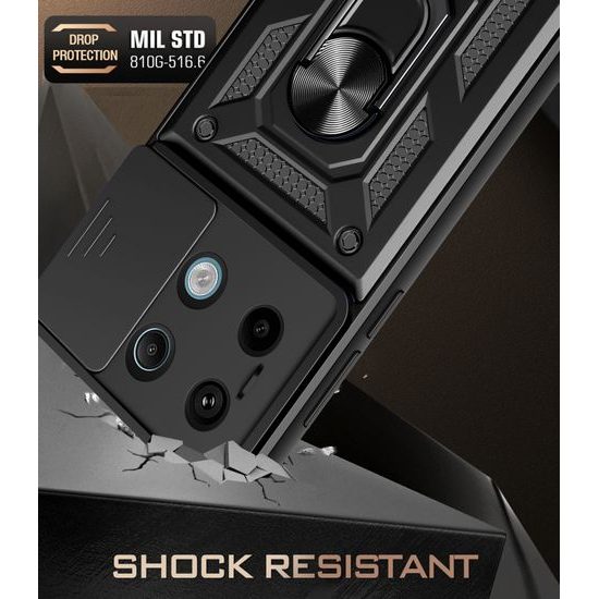 JP CamShield, Xiaomi Redmi Note 13 Pro 5G / Poco X6 5G, μαύρο