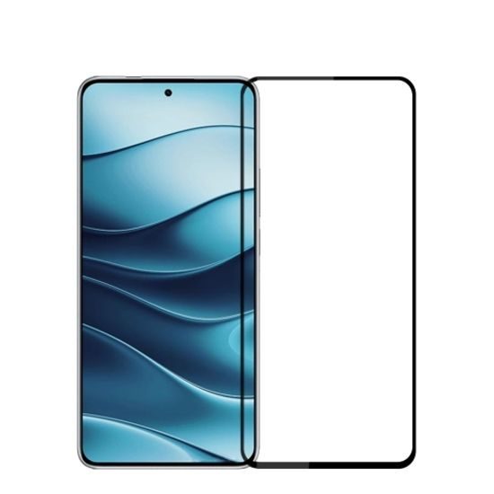 5D Προστατευτικό Γυαλί Οθόνης για Xiaomi Redmi Note 14 4G / 5G, Μαύρο