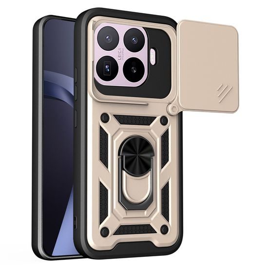 Xiaomi 17T Pro dėklas – Techsuit CamShield su kameros apsauga – auksinė