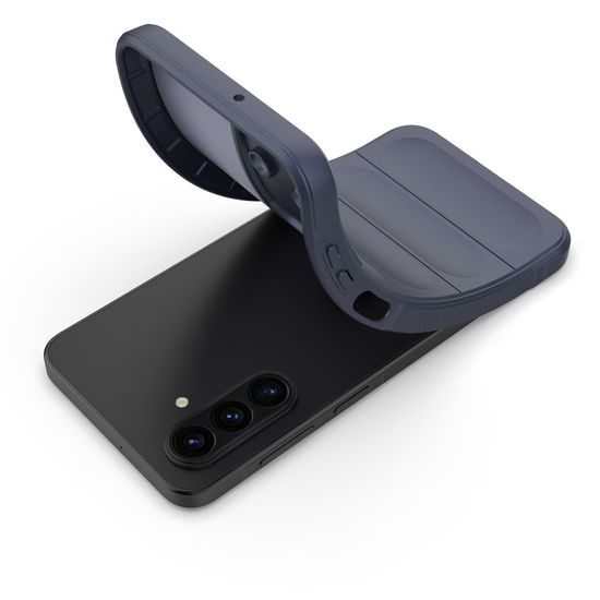 Θήκη Wency Magic Shield, Samsung Galaxy A17, σκούρο μπλε