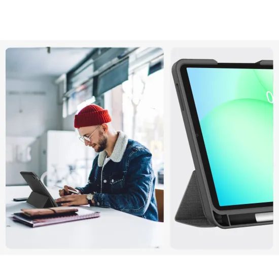Θήκη Tech-Protect SC Pen Canvas, Samsung Galaxy Tab A9+ / A11+ 11.0 X210 / X215 / X216 / X230 / X235 / X236, γκρι
