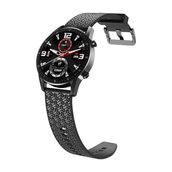 Curea Strap Y pentru ceasuri Samsung Galaxy Watch 46mm, neagră