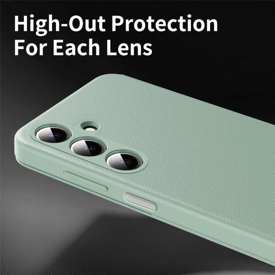 Techsuit SmartView Schutzhülle für Samsung Galaxy A27 5G - Book Case mit Smart View Fenster - Grün
