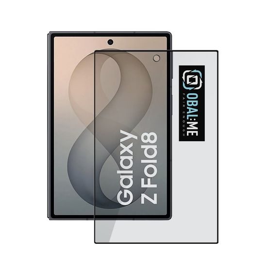 OBAL:ME Privacy 5D Tvrzené Sklo pro Samsung Galaxy Z Fold 8, černé