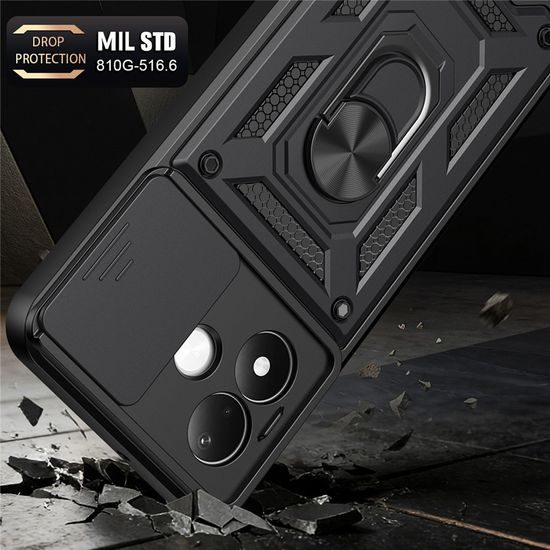 Techsuit CamShield, Xiaomi Redmi Note 17 Pro 5G, černý