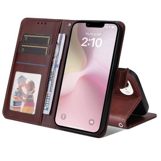 Μαγνητική Θήκη, iPhone 16e, καφέ