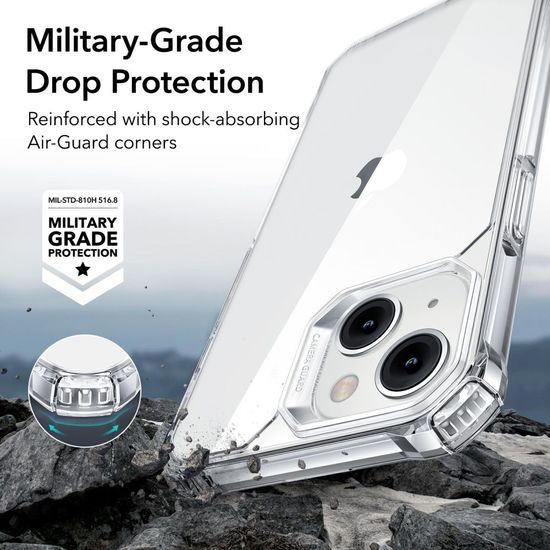 ESR Air Armor ovitek, iPhone 14 Plus, prozoren