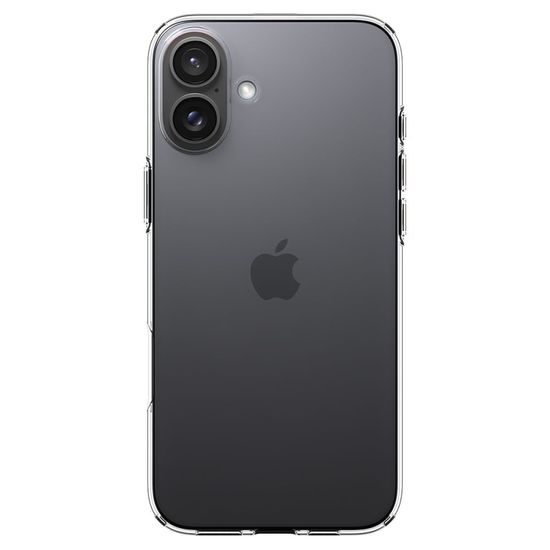 Spigen Liquid Crystal kryt na mobil, iPhone 16 Plus, Crystal Clear