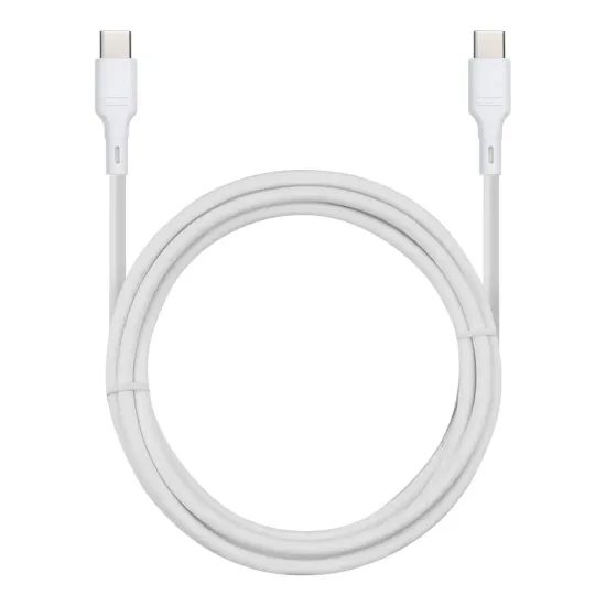 BlueStar kabel USB-C - USB-C 1 m, 60W, bílý