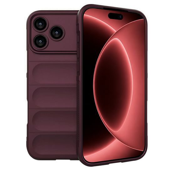 Etui Magic Shield, iPhone 17 Pro Max / iPhone 18 Pro Max, bordowe