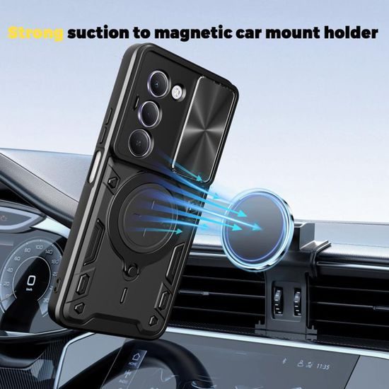 Techsuit CamGuard Pro, Xiaomi Redmi 15 4G / 5G, μπλε