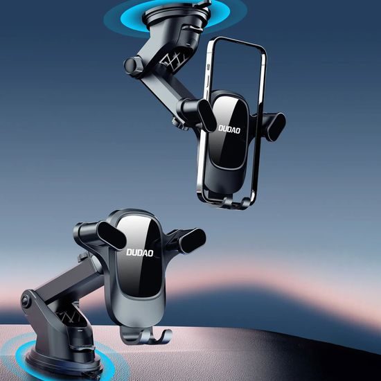 Dudao F5Pro+ βάση τηλεφώνου για ταμπλό, μαύρη