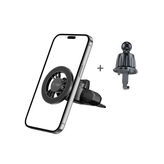 Tech-Protect N56 Magnetischer MagSafe Halter für Lüftung / CD, schwarz