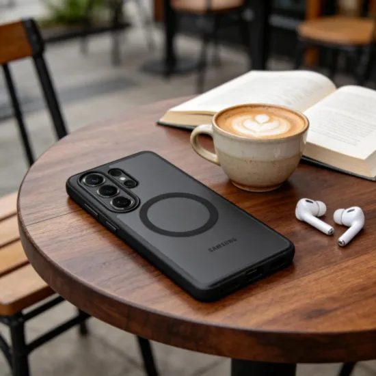 Tech-Protect MagPeak MagSafe, Samsung Galaxy S26 Ultra, černý matný