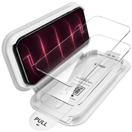 Tech-Protect OneTouch Set+ 2 Tvrzená skla, iPhone 17 Pro Max / 18 Pro Max