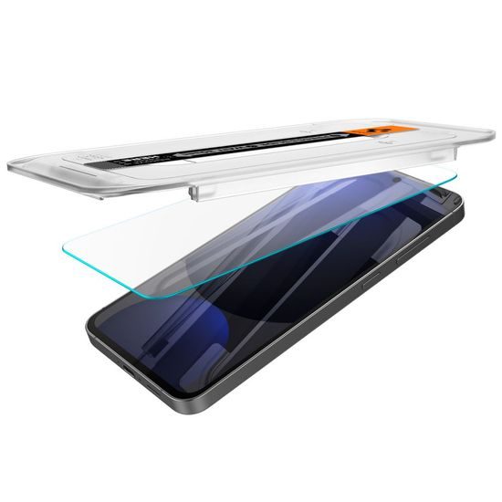 Spigen Glass.TR EZFit s aplikátorom, 2 kusy, Tvrdené sklo, Samsung Galaxy S24 FE