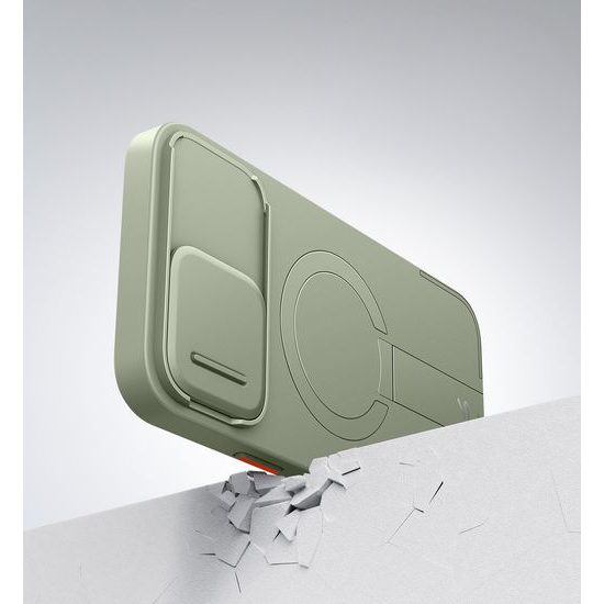 Suritch MagSafe Kickstand Camprotector θήκη iPhone 13 / 14, πράσινη