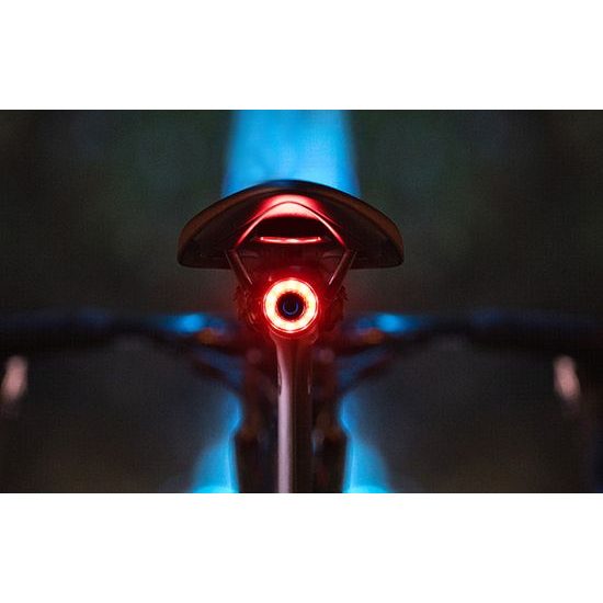 Rockbros Q3 Πίσω φως για ποδήλατα, μαύρο