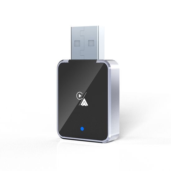 Ασύρματος Προσαρμογέας για CarPlay και Android Auto, Plug & Play, Αλουμίνιο, CA19