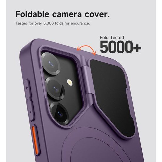 Suritch MagSafe Kickstand Προστατευτική Θήκη Samsung Galaxy S25 Plus, Μωβ