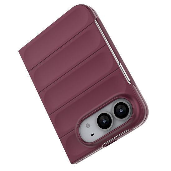 Magic Shield Case für iPhone Duo - Stoßfeste Schutzhülle aus TPU - Dark Cherry