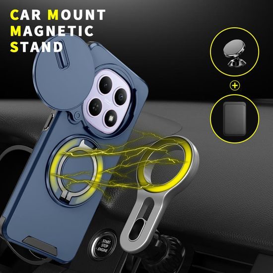 Θήκη Camslide Stand, Xiaomi Redmi Note 15 5G, μπλε