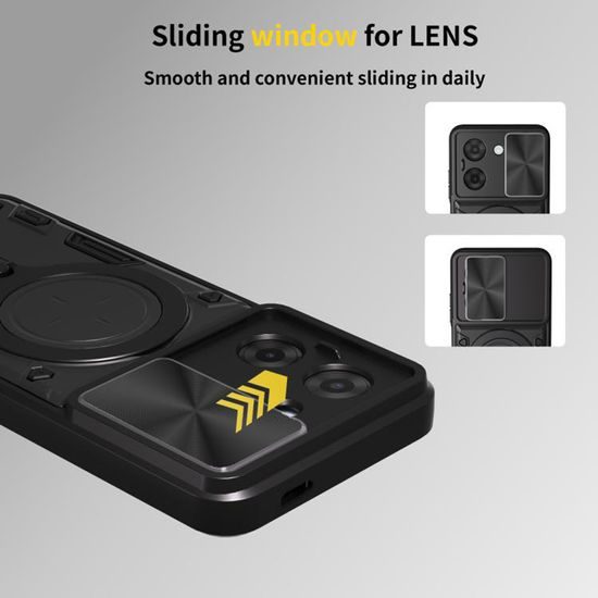 Techsuit CamGuard Pro, Xiaomi Redmi A5 4G, μαύρο