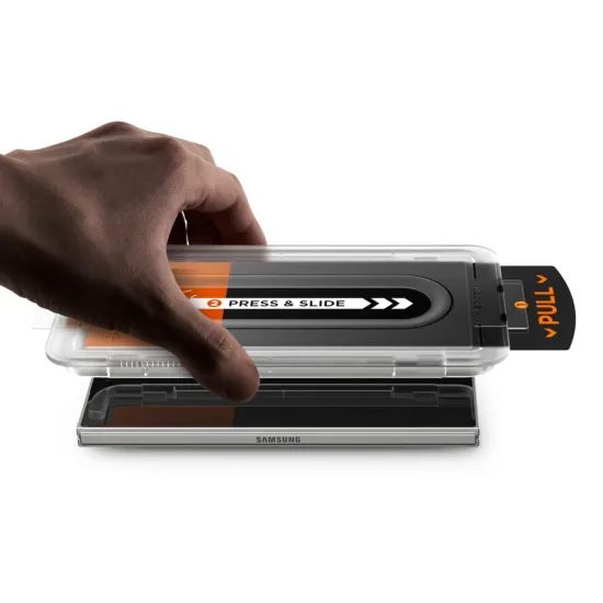 Spigen Glas.TR EZ Fit Pro με εφαρμοστήρα, Σκληρυμένο γυαλί, Samsung Galaxy Z Fold 7