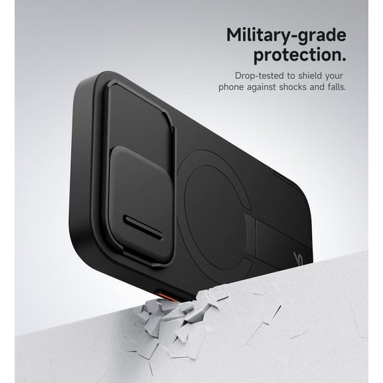 Θήκη Suritch MagSafe με Βάση Στήριξης για iPhone 13 Pro, Μαύρη