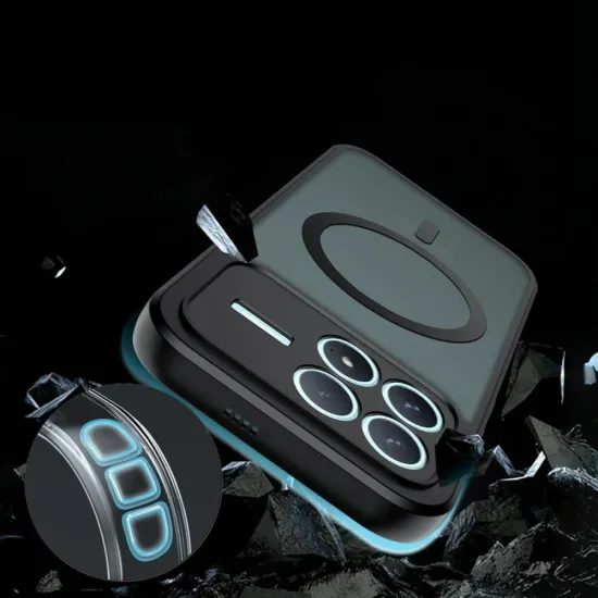 Tech-Protect MagMat MagSafe, Xiaomi Poco F8 Pro, μαύρο ματ