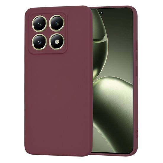 Techsuit SoftFlex obal, Xiaomi 14T, vínový