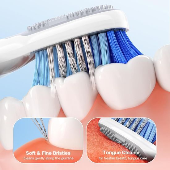 Bitvae Ηλεκτρική Οδοντόβουρτσα Daily (D2), λευκή