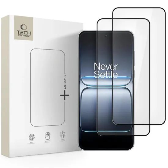 Tech-Protect Σκληρυμένο γυαλί Fit+ OnePlus Nord 5, μαύρο, 2 τεμάχια