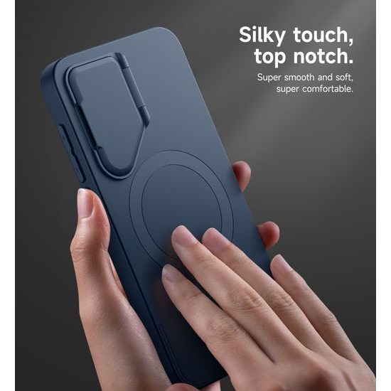 Suritch MagSafe Kickstand Camprotector Θήκη Samsung Galaxy S25, μπλε