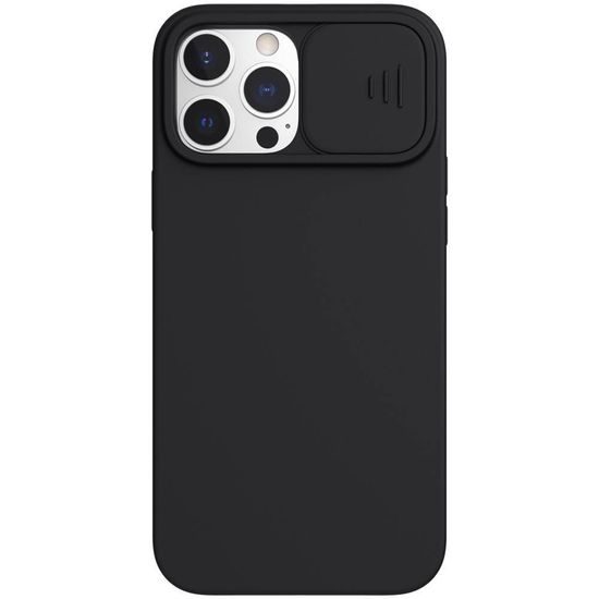 Husă Nexeri cu capac pentru cameră, Motorola Moto G22, neagră