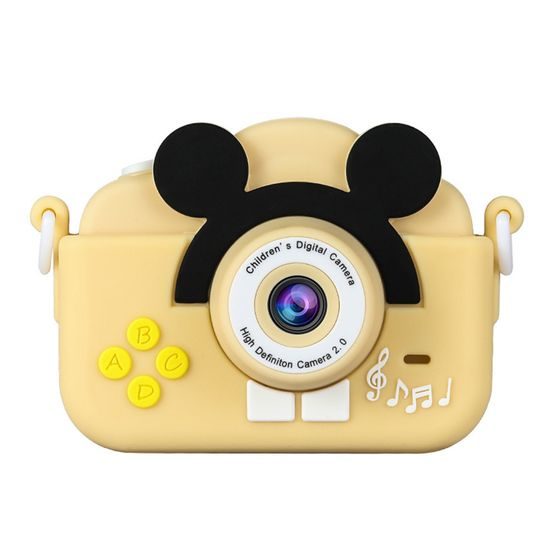 Digitális fényképezőgép gyerekeknek C13, egér sárga