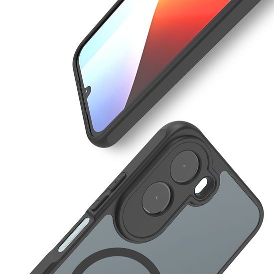 Techsuit HaloFrost II MagSafe, Xiaomi Redmi A7 Pro 4G, crna