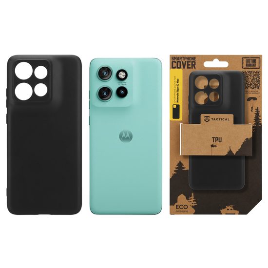 Tactical TPU θήκη για Motorola Edge 60 Neo, μαύρη