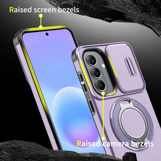 Husă Camslide Stand, Samsung Galaxy A57, violet