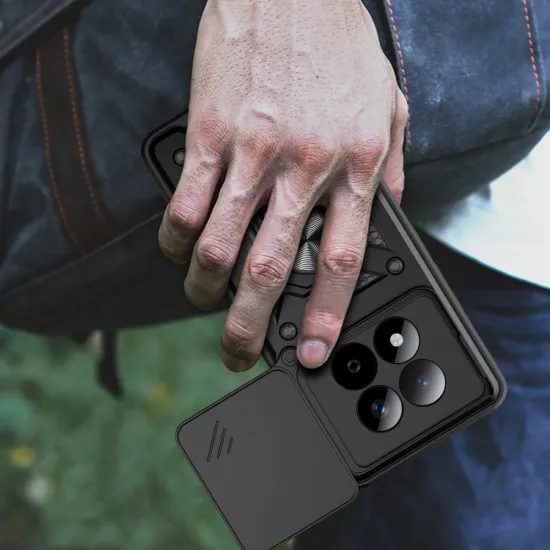 Tech-Protect CamShield Pro Xiaomi Poco M8 Pro / Redmi Note 15 Pro Plus 5G, μαύρο