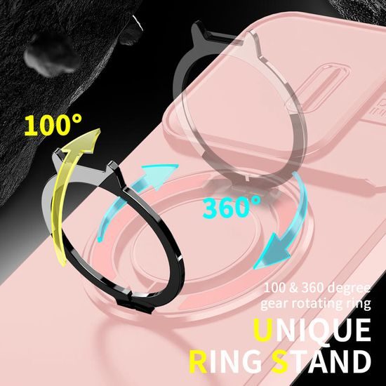 Camslide Stand Hülle, Xiaomi Redmi 15C, rosa