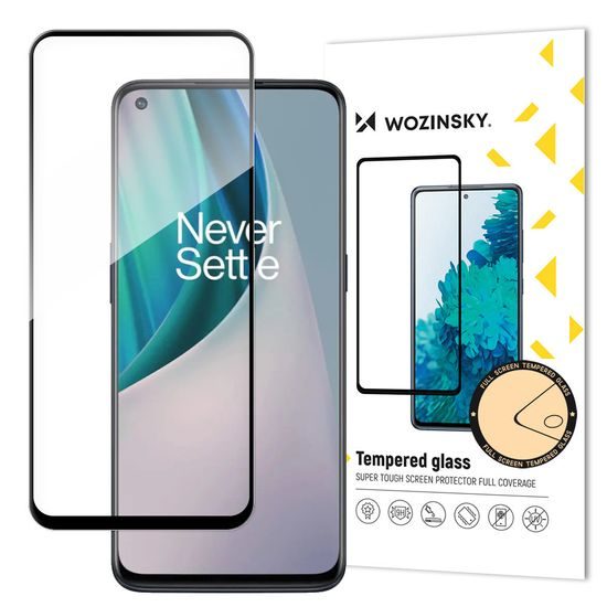 5D Displayschutz für OnePlus Nord N10 5G, schwarz