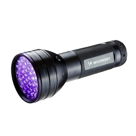 Wozinsky WLT-51L IP65 UV svetilka za odkrivanje sledi, črna