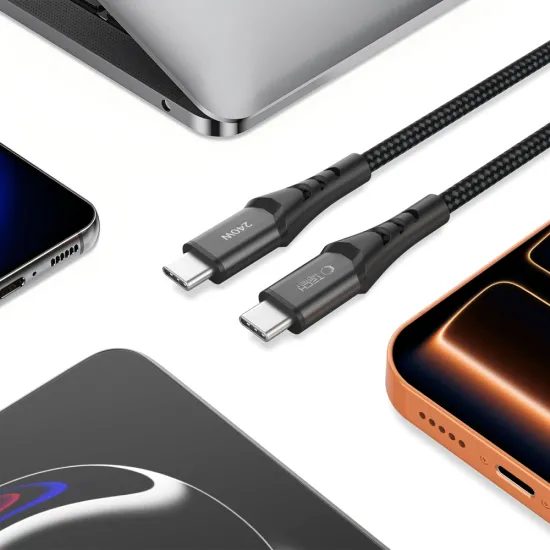 Tech-Protect UB11T UltraBoost кабел USB-C, PD240W/QC3.0, 1m, черен
